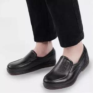 [하프클럽/]방수로퍼 남성신발 레인슈즈 장마철 미끄럼방지 단화