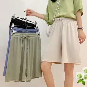 [하프클럽/]여성 차르르 쿨 여름 밴딩 반바지 DHHA96 소가 5부반