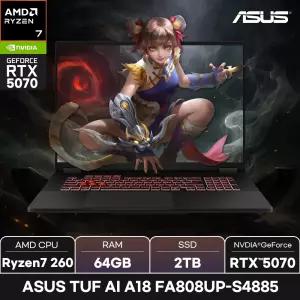 ASUS TUF AI 게이밍노트북 A18 FA808UP-S4885/RAM 64GB/SSD 2TB/WIN11/ +마우스증정