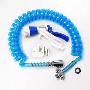 스프레이건 수드림927 샤워호스 코브라 세트 꼬불이