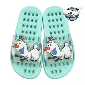 겨울왕국 올리브 색깔 아동 욕실화 미끄럼 방지