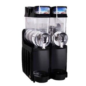 슬러시기계 슬러시 매장 살얼음 스무디 메이커 기계 스텐 머신 눈꽃 뷔페 제조기 2구 냉각