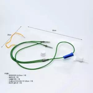 [오너클랜]TC 링거식 2노즐 수간주사 킷트 나무영양제 주입기