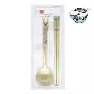 티타늄 수저 젓가락 고급 포장 주방 필수