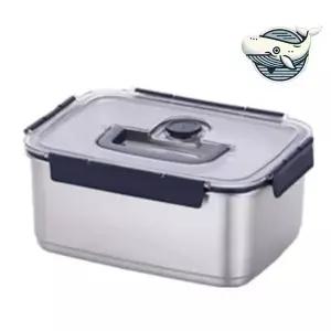 다용도 스텐 밀폐 반찬통 김치 용기 5.2L