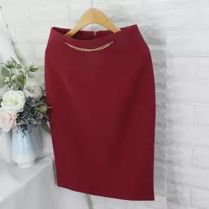 [쿨젠]gis_러블리체인스커트.SOKH라인스커트,면접스커트,정장스커트,오피스룩,스판스커트(당일출고가능)