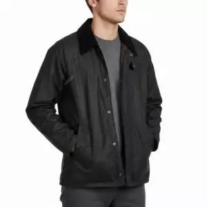 MUST IT_FW25 남성 트랜스포트 왁스 자켓MWX1678 BK91