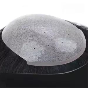 M자 가발 나노스킨 탈모 커버 바이오스킨 남성용 헤어피스 원형탈모 천연인모 두피