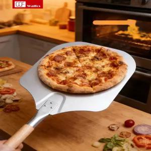 피자삽 피자뒤집개 오븐용 베이킹 빵 트레이 우드손잡이