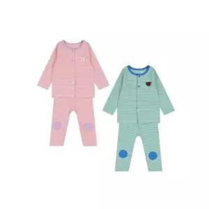 [롯데백화점]아가방 스킨스슬림오픈내의(PINK,GREEN) 01S117611