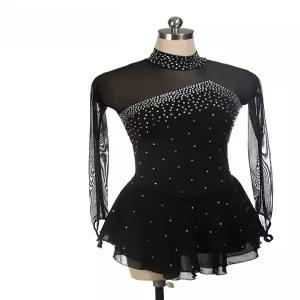 스케이팅 의상 피겨복 발레 드레스 대회복 무대 여성용 라틴 댄스 훈련복 공연용