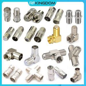 1PC 유형 TV IEC 어댑터 90도 TV 공중 안테나 플러그 커넥터 직각 소켓 동축 케이블 TV 세트