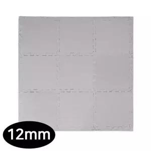 31x31cm 12mm 퍼즐 그레이 운동매트 홈트레이닝 9개