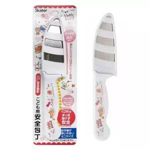 둥근 헬로키티 스텐 안전칼 칼집포함 어린이용