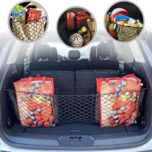 포드 익스플로러 2020-2026년용 포켓 3개가 있는 엔벨로프 스타일 트렁크 카고 네트 - 자동차 액세서리