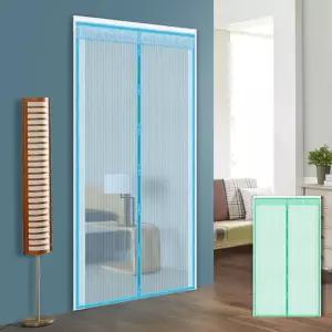 원형 자석방충망 방문(90x210cm) 모기장 자동 방충 문