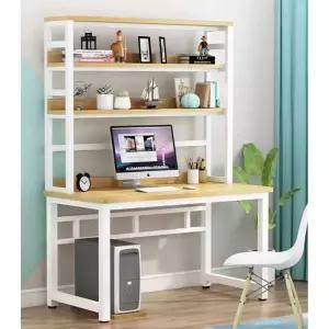 선반형 책상 컴퓨터 테이블 데스크 원룸 조립식 서재 수납