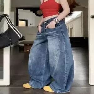 남성용 바지 청 배기핏 엘보 여름핏 슬림핏 하이웨스트 빅사이즈 배핏 와이드 DUCHI2