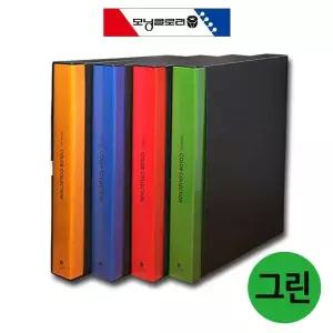 클리어화일 고정식 그린 A4 60매