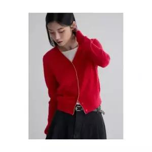 에잇세컨즈 8SECONDS 셋업 스카시 가디건 카디건 레드 35635ACM16 183432