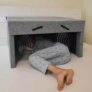 암막 실내 기숙사 난방텐트 빛차단 텐트 차단 방음 머리