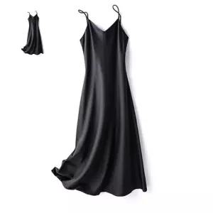 여성속옷 끈나시 원피스 드레스 실크 새틴 이너 기본 슬립