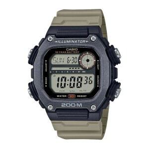 [미국배송] 카시오 남성용 쿼츠 10년 배터리 200M 방수 엑스트라 롱 밴드 워치 DW-291HX-5AV