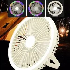 [하프클럽/오티마트]충전식 캠핑용 선풍기 ND-515 천장 벽걸