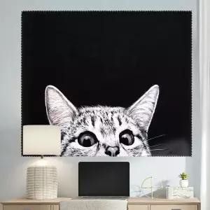 빼꼼 대형 고양이 포스터 M