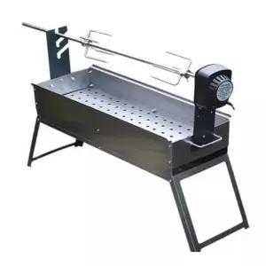 자동 바베큐 그릴 캠핑 스토브 구이 바비큐 야외 꼬치