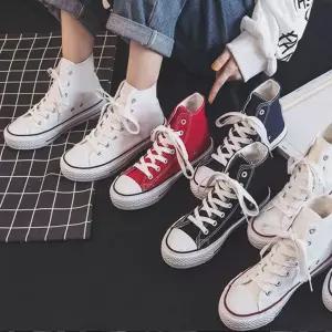 남녀공용 5color 커플 캔버스화 하이 스니커즈 하이탑 운동화 남성 신발 슈즈