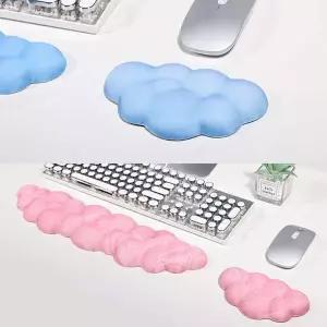 클라우드 메모리폼 마우스패드 키보드 손목 보호대