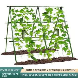 호박 지지대 덩굴 오이 넝쿨 작두콩 지주대 강낭콩 걸이