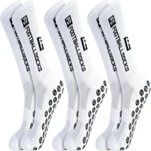 드래곤플라이 드림즈 3/4/8 쌍 논 슬립 스포츠 축구 양말 미끄럼 방지 야구 남녀 공용 운동 그립 패드 포함