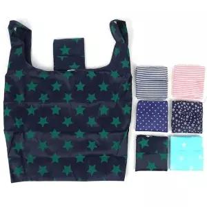 [골드스마일]쇼핑백 접이식 포켓 디자인 시장바구니 다용도쇼핑백