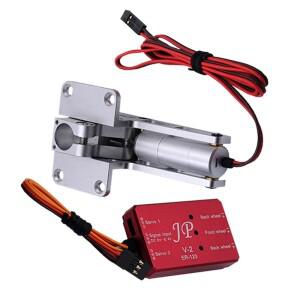 JP 하비 랜딩 기어 컨트롤러 V-1 ER120 풀 메탈 합금 CNC 7-8KG 90-120mm 사이즈 제트 RC 고정익 비행기용