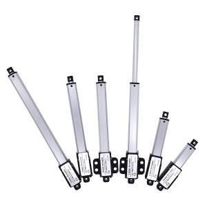 Mirco 전기 선형 액추에이터 30mm DC12V 30N/60N/100N/150N 모터 컨트롤러 미니 Eectric 푸시로드