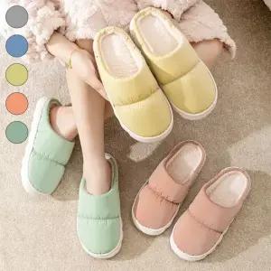 인기상품 패딩 슬리퍼 털 실내화 층간소음 털실 사무실 방한 겨울 거실화 남자 여자 [WFKWVZV_260414]