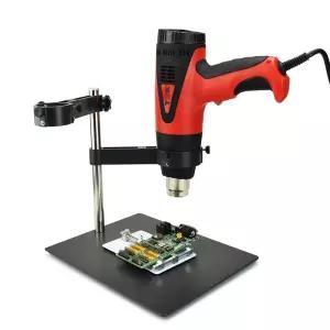 납땜 열풍기 브래킷 특수 스탠드 히팅건 받침대 고정 수리 공구 홀더