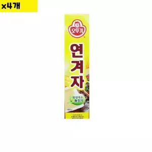 식자재 도매 튜브 연겨자 튜브 오뚜기 100g x4개