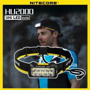 NITECORE HU2000 작업등 헤드램프 NiteLab UHE 손전등 LED 루멘 조명 검색 고출력 분할형