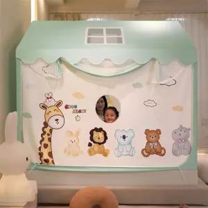 벙커침대 텐트 암막 놀이텐트 실내용 이층침대용 터널