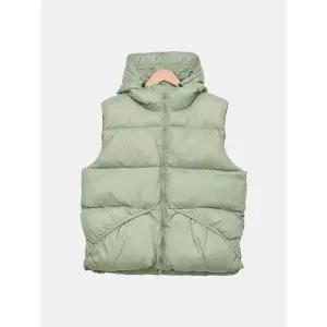 [하프클럽/빌리버스]빌리버스 남자 컴포트핏 나일론 웰론 베스트 후드 패딩 조끼 BIT233