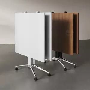 접이식 테이블 대형 이동식 교실 학교 회의실 책상 휴대용 원형 좌식용