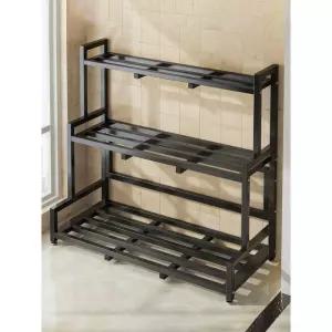 계단식 화분 진열대 스탠드 이동식 정리대 3단 80CM 다육이 베란다