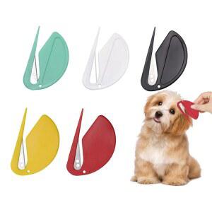 반려동물 매듭 빗, 고양이와 개를 위한 디매팅 도구, 털 제거 매트 분할 도구로 매듭과 엉킴을 효과적으로 제거하는 고양이 개 그루밍용 오프너 5개