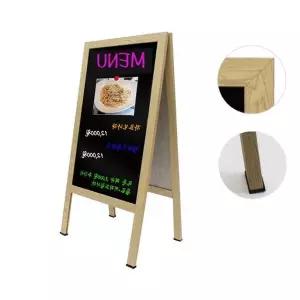 안내판 자석 카페안내판 미용실 카페입간판 원목 양면