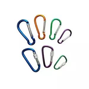 텐트 소품 캠핑 설치 카라비너 컬러 등산