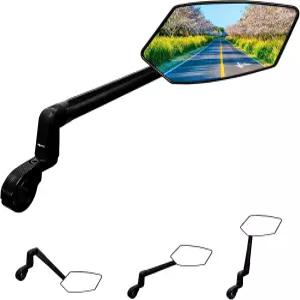 호미웨이 바이크 미러 핸들바 마운트를 위한 새로운 접이식 전기 자전거 산악 시티 스쿠터를 360 회전식