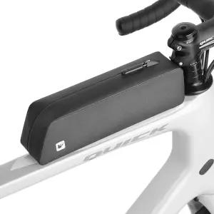 아바미타 바이크 탑 튜브백 방수 소형 지퍼가 달린 완전 및 안정적인 자전거 프레임백 산악 도로 블랙용